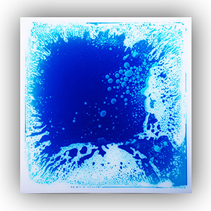 A11003BE01 - Creative Fluid Dance Floor Liquid Fusion Floor Tile 1 Piece 50cmx50cm