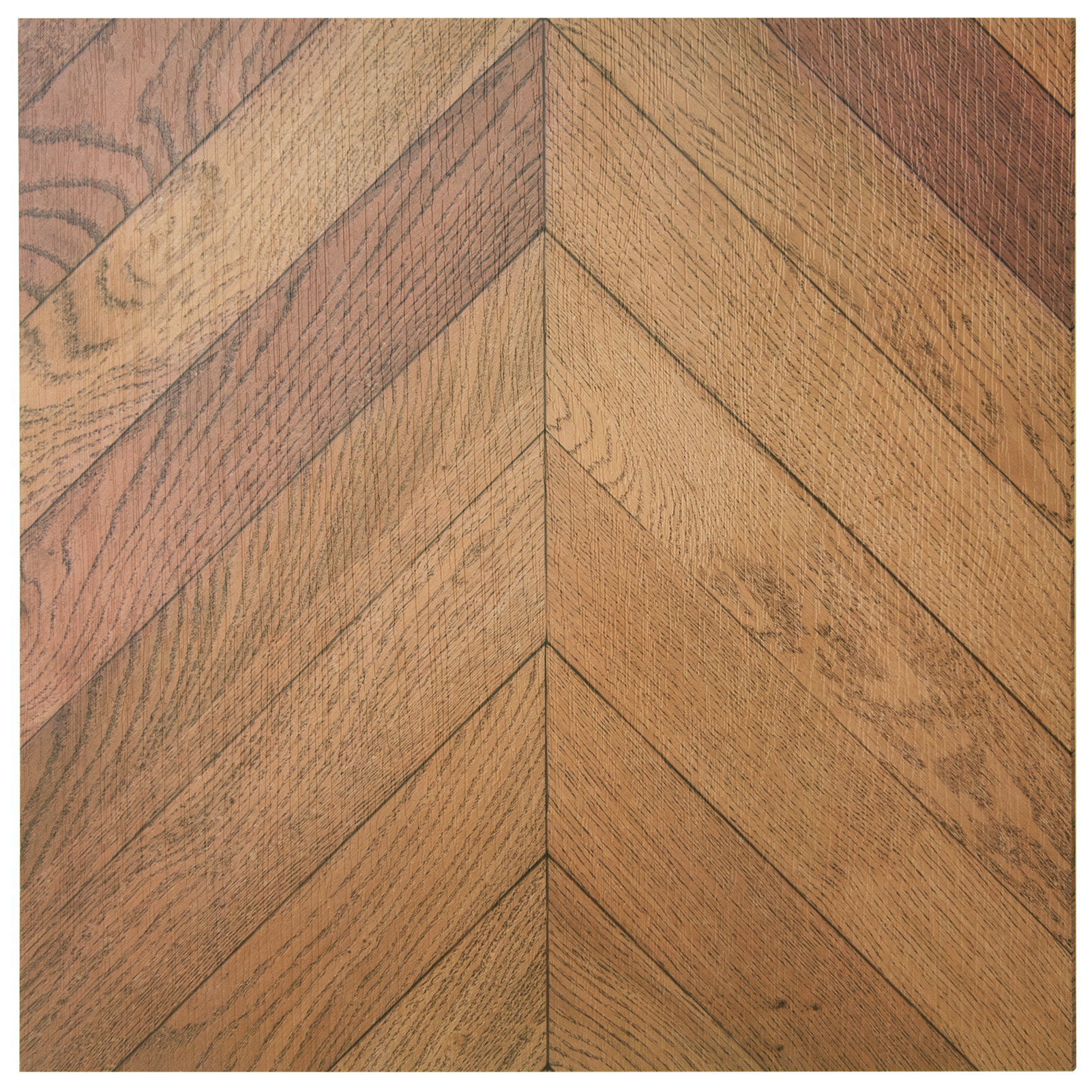 A43512NA30-Art3d 12'' x 12'' Herringbone Peel and Stick Vinyl Floor Tiles for Kitchen, Dining Room, Bedrooms,30-Pack