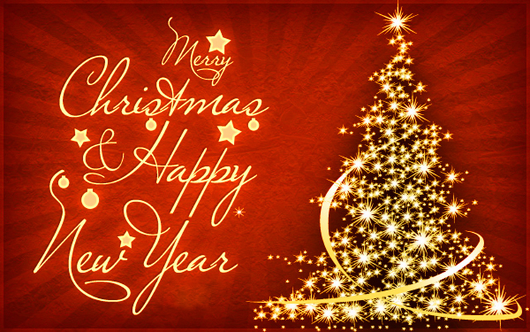 Art3d Wish You Merry Christmas and Happy New Year!