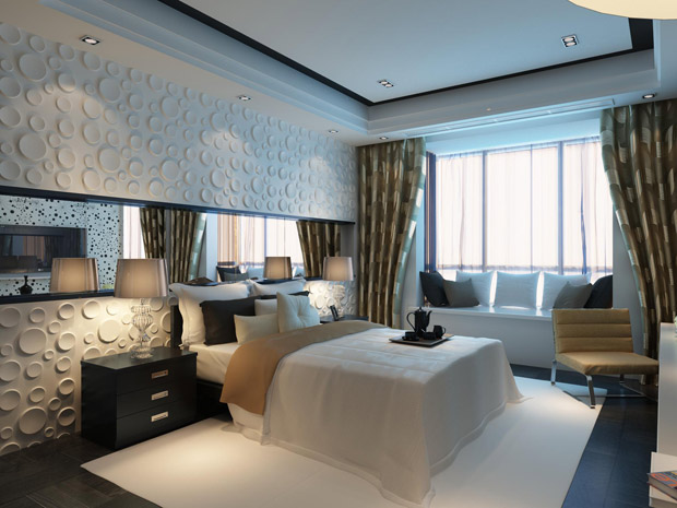 20 Amazing Interior Design Ideas with 3D Wall Panels